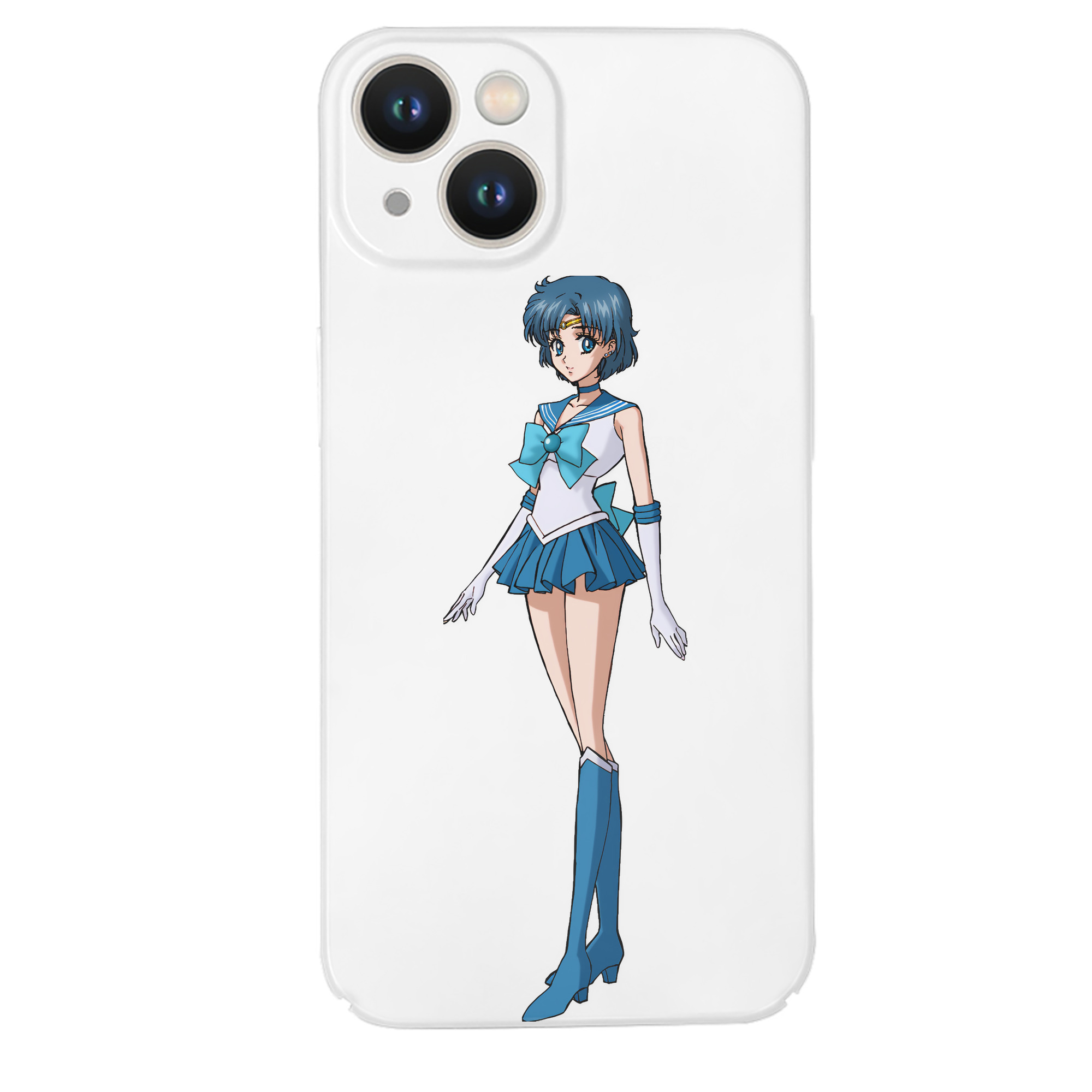 （画像用） 美少女戦士セーラームーン 水野 亜美 みずの あみ Sailor Moon Mizuno Ami 【iPhone 14シリーズ対応】ハードケース